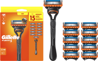 Gillette Fusion5 + 11 Navulmesjes