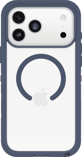 Otterbox Defender Pro XT iPhone 17 Pro Max Back Cover avec Aimant MagSafe Transparent Bleu