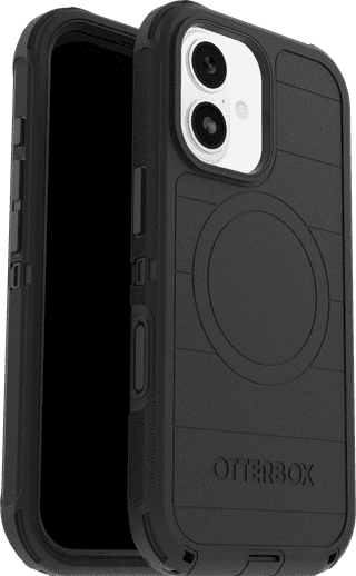 OtterBox Defender Pro iPhone 17 Back Cover met MagSafe Magneet Zwart