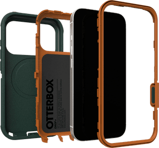 OtterBox Defender Pro iPhone 17 Pro Back Cover with MagSafe Magnet Green