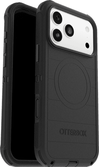 OtterBox Defender Pro iPhone 17 Pro Max Back Cover with MagSafe Magnet Black