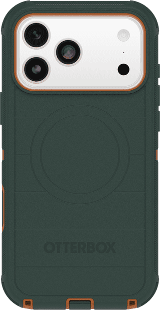 OtterBox Defender Pro iPhone 17 Pro Max Back Cover with MagSafe Magnet Green