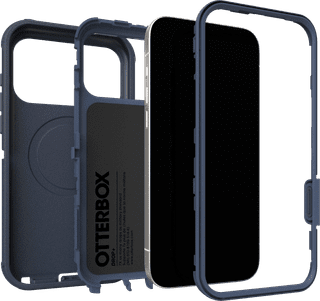 OtterBox Defender Pro iPhone 17 Pro Max Back Cover with MagSafe Magnet Blue