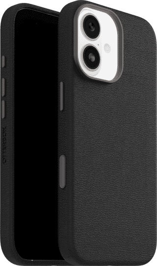 OtterBox Symmetry iPhone 17 Back Cover with MagSafe Magnet Leather Black
