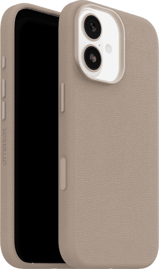 OtterBox Symmetry iPhone 17 Back Cover avec Aimant MagSafe Cuir Gris