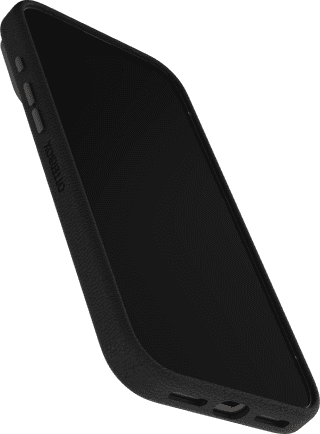 OtterBox Symmetry iPhone 17 Pro Max Back Cover met MagSafe Magneet Leer Zwart