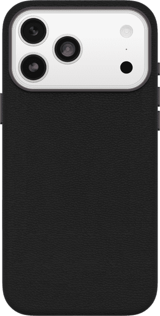 Otterbox Symmetry iPhone 17 Pro Max Back Cover avec Aimant MagSafe Cuir Noir