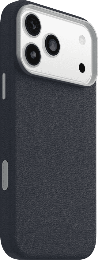 OtterBox Symmetry iPhone 17 Pro Max Back Cover with MagSafe Magnet Leather Blue