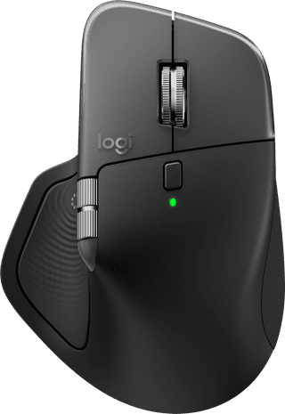 Logitech MX Master 4 voor Mac Spacezwart