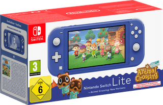 Nintendo Switch Lite Animal Crossing New Horizons Edition Blue