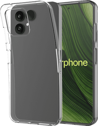 Just in Case Soft Design Fairphone 6 Back Cover Transparent