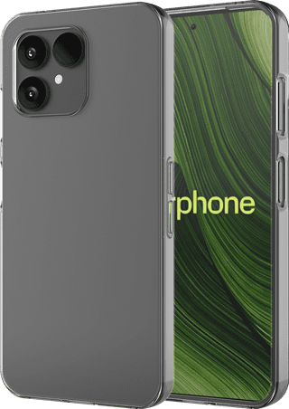 Just in Case Soft Design Fairphone 6 Back Cover Transparent