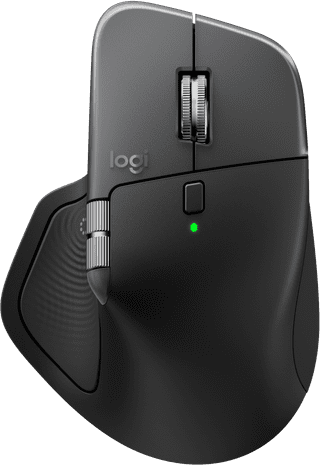 Logitech MX Master 4 voor Mac Spacezwart