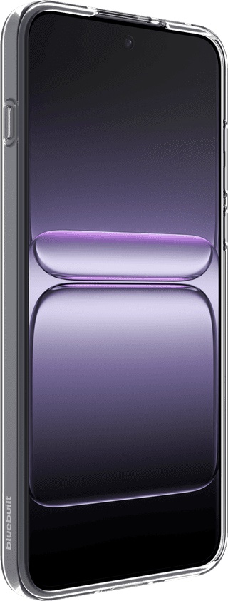 BlueBuilt OnePlus Nord 5 Back Cover Transparent + Screen Protector Glass Duo Pack