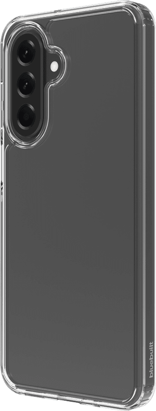 BlueBuilt Protective Back Cover Samsung Galaxy A17 Transparent + Screen Protector Glass