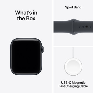 Apple Watch SE 3 Cellular 44mm Midnight Sport Band S/M