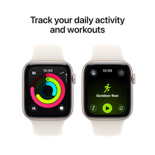 Apple Watch SE 3 Cellular 44mm Starlight Sport Band M/L