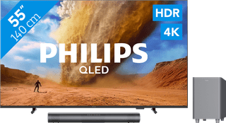Philips 55 inches PUS7800 QLED 4K (2025) + Philips TAB6100