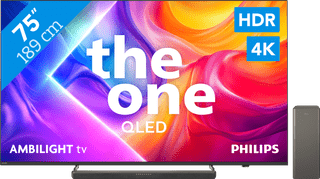 Philips Ambilight 75 inches PUS9000 QLED 4K (2025) + Philips TAB8200