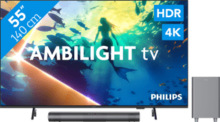 Philips Ambilight 55" PUS8000 4K (2025) + Philips TAB6100