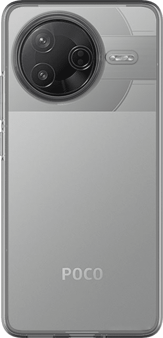 Just in Case Soft Design Xiaomi POCO F7 Pro Back Cover Transparent