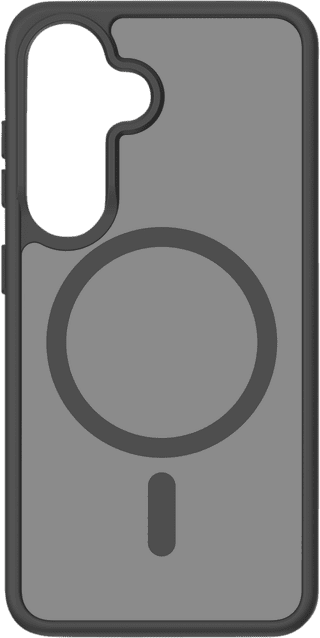 Just in Case Back Cover with Fall Protection Samsung Galaxy S24 Black with Magnet