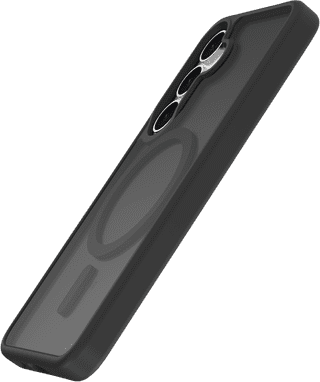 Just in Case Back Cover with Fall Protection Samsung Galaxy S24 Black with Magnet