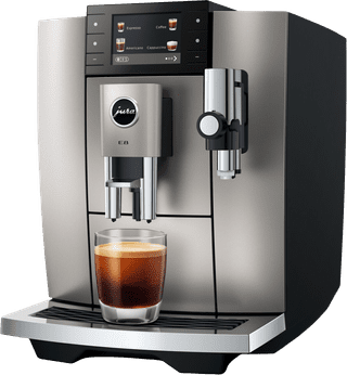 JURA E8 Midnight Silver (ED)