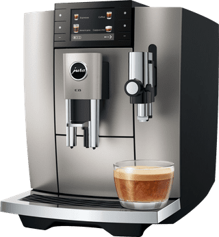 JURA E8 Midnight Silver (ED)