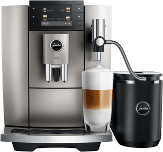 JURA E8 Midnight Silver (ED)
