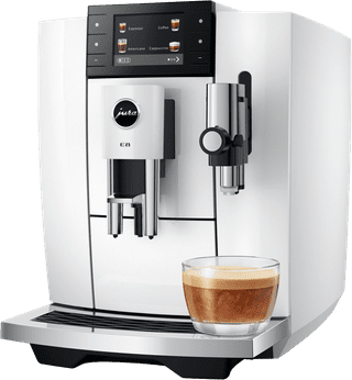 JURA E8 Piano White (ED)
