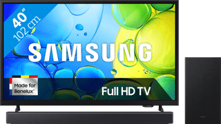 Samsung 40 inches Full HD F6000F (2025) + Samsung HW-B450F Black