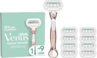 Gillette Venus Deluxe Smooth Sensitive + 9 Navulmesjes