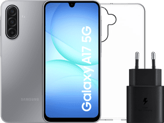 Samsung Galaxy A17 128 Go Gris 5G + Pack d'Accessoires