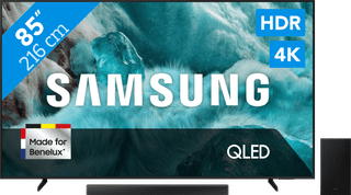 Samsung 85" QLED 4K Q7FA (2025) + Samsung HW-B66CF Noir