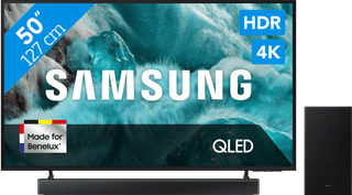 Samsung 50 inches QLED 4K Q7F4 (2025) + Samsung HW-B66CF Black