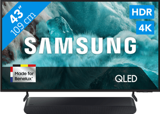 Samsung 43 inches QLED 4K Q7F4 (2025) + Samsung HW-S60D Black (2024)