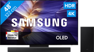 Samsung 48 inches OLED S90F (2025) + Samsung HW-B66CF Black