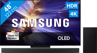 Samsung 48" OLED S90F (2025) + Samsung HW-B750F Noir