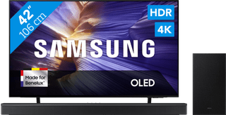 Samsung 42" OLED S90F (2025) + Samsung HW-B750F Noir