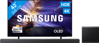 Samsung 42 inches OLED S90F (2025) + Samsung HW-QS700F Black