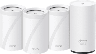 TP-Link Deco BE65 WiFi 7 Mesh 3-Pack + Deco BE25 Outdoor