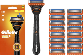 Gillette Fusion5 Power + 17 recharges de rasoir