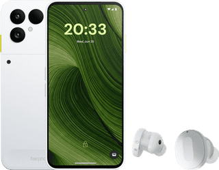 Fairphone 6 256GB Wit 5G + Fairphone Fairbuds True Wireless Earbuds Wit
