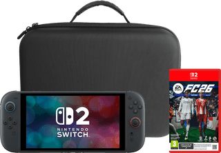 Nintendo Switch 2 + EA Sports FC 26 + BlueBuilt Travelcase