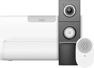 TP-Link Tapo D235 Smart Battery & Wired Doorbell + H500 Smart HomeBase