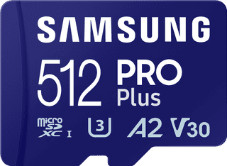 Samsung MicroSDXC PRO Plus 512 Go 130 Mo/s