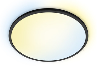 WiZ Plafondlamp SuperSlim - alle tinten wit licht - zwart