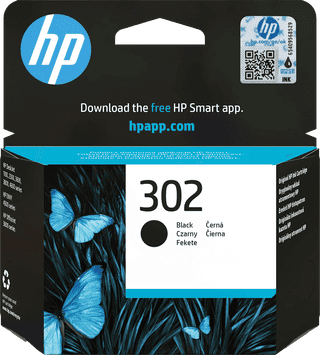 HP 302 Cartridge Black (F6U66AE)