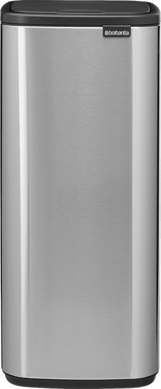 Brabantia Bo Touch Bin 30L Matte Steel Fingerprint Proof